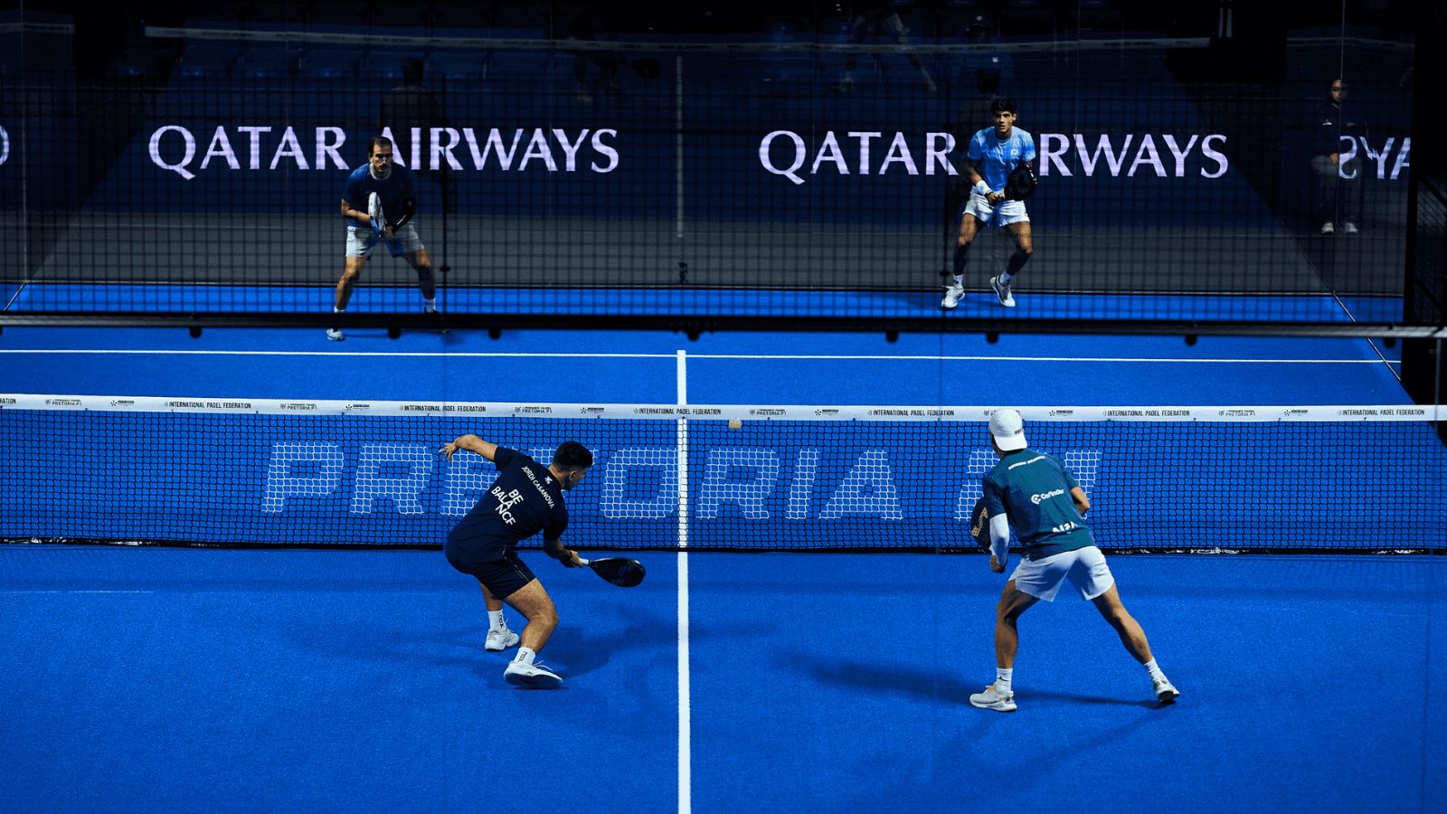 Padel-Court in Pretoria, Symbolbild für das Südafrika-Debüt der Premier Padel