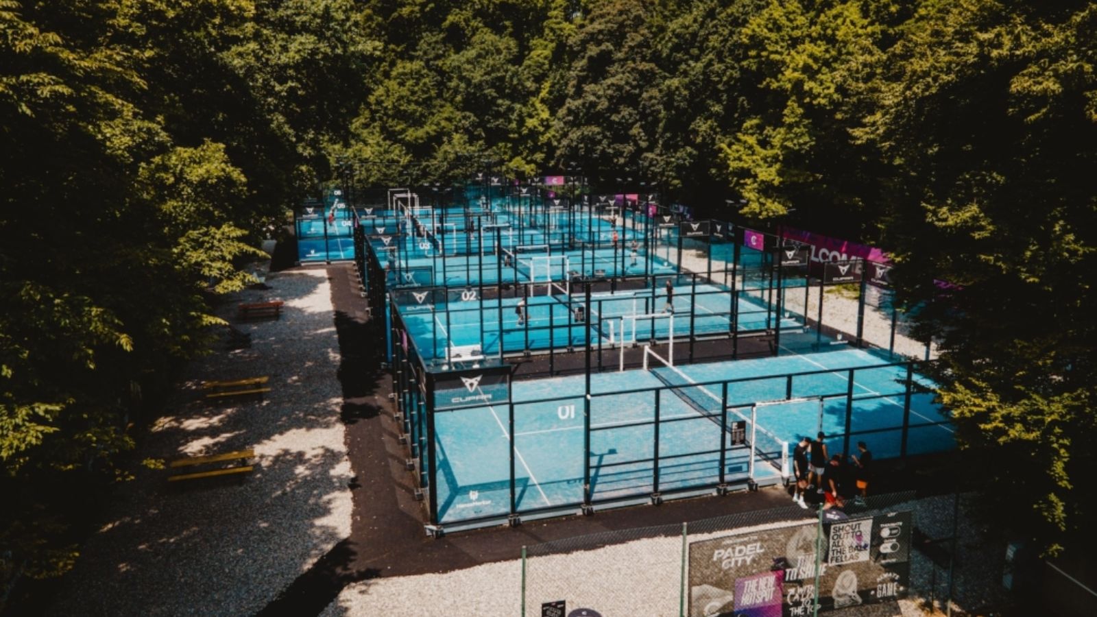Padel-Court in München
